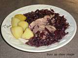 Porc au chou rouge