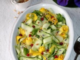 Salade de courgettes crues au citron