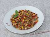 Salade de quinoa à la catalane ( pour 1 pers)