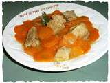 Sauté de veau aux carottes