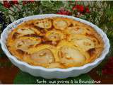 Tarte aux poires à la Bourdaloue