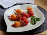 Brochettes amuse-bouche light au melon