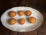 Muffins aux pépites de nougatine