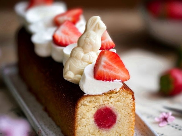 Recettes De Cake Aux Fraises De Chic Chic Choc Olat