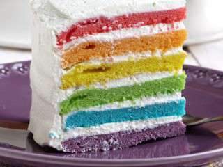 Gâteau arc en ciel ou rainbow cake