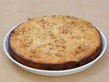 Banana cake with peanut butter chips