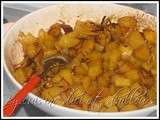 Pommes de terre au curry & à l'oignon
