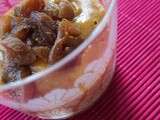 Chutney aux abricots et raisins secs