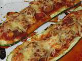 Courgettes pizza