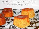 Bouchées aux pommes parfumées au pain d'épices et leur caramel
