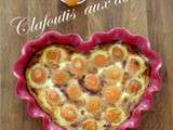 Clafoutis aux abricots et caramel au beurre salé