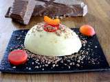 Demi-oeuf surprise : Mousse chocolat au lait & coeur d'abricot
