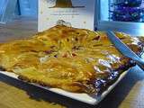 Galette des rois frangipane citron & framboises