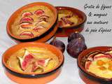 Gratin de mangue & figues aux senteurs de pain d'épices