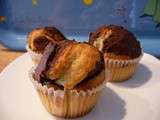 Muffins au yaourt, cacao & noix de coco