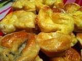 Farandole de muffins aux fromages