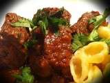 Sauté de boeuf aux tomates