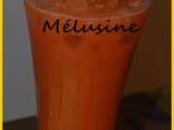 Smoothie carotte fraise