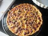 Tarte aux cerises pistaches