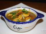 Curry de crevettes au lait de coco de Cyril Lignac