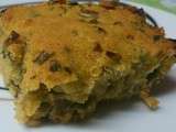 Galette de maïs aux poivrons et poireaux de ma grand-maman | anneannem'in misir ekmegi