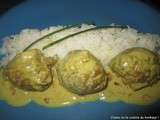 Sot l'y laisse au curry et riz basmati