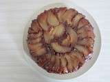 Gateau Poire, chocolat et caramel au jus de poire