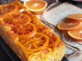 Cake renverse aux oranges sanguines parfume au safran