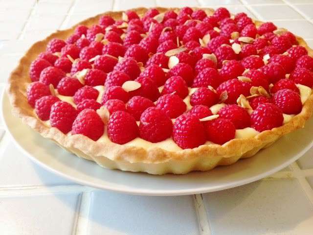 Recettes De Tarte Aux Framboises De Claire Au Matcha