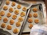 Biscuits orientaux aux pistaches et au sésame
