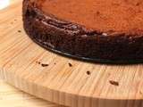 Chocolate fudge cake {fondant au chocolat}