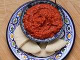 Tartinade aux poivrons et noix