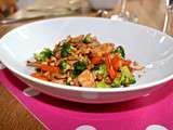 Marc n° 2 – Poulet Thai, poêlée de légumes et cacahuètes