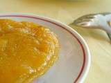 Mini tarte tatin mangue et gingembre