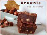 Brownie aux noisettes