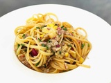 Spaghetti avec (beaucoup) de citron, d'ail et d'anchois d'Ottolenghi