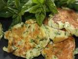 Croquettes soufflées courgettes ricotta