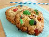 Cookies aux m&m’s super gourmands