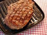 Côte de boeuf sur le grill