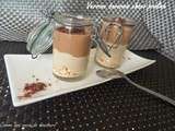 Bavarois chocolat & praliné en verrines