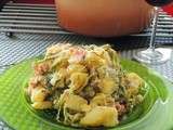 Dossier recettes ardennaises La salade au lard
