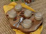 Petits pots de crème dessert ~ Noisette & tonka