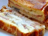 Cake Croque Monsieur Jambon Fromage