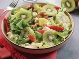 Salade aux fruits et vinaigrette au yaourt