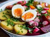 Salade intégrale Œuf, betterave, pomme de terre