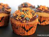 Cupcake à la crème de marrons – Happy Halloween