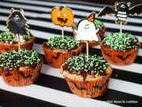 Cupcakes vanille - chocolat / Happy Halloween
