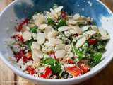 Salade chou-fleur, poivron et amande – Veggie et Healthy