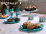 Space party pour les 7 ans de mon petit gourmand– Sweet Table