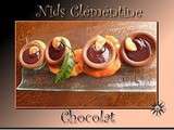 Nids Clémentine / Chocolat